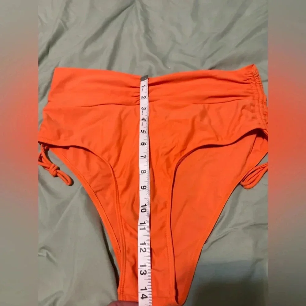 SHEIN high waisted bikini bottoms small